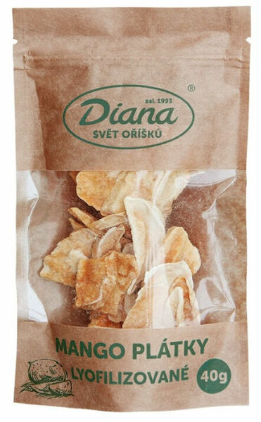 Diana Company Mango plátky lyofilizované 40g porovnat ceny