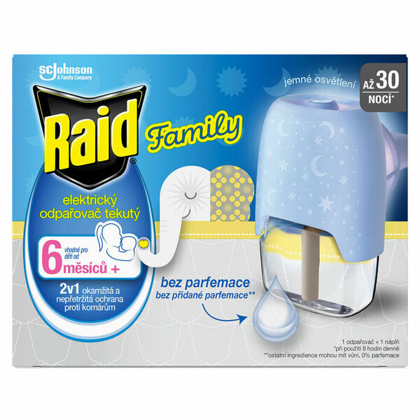 RAID Elektrický odpařovač s tekutou náplní Family  21 ml porovnat ceny