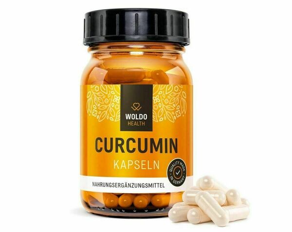 WoldoHealth Kurkumin s piperinem 120 kapslí porovnat ceny
