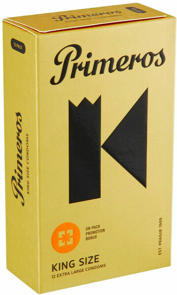 Primeros King Size extra velké kondomy 12 ks porovnat ceny