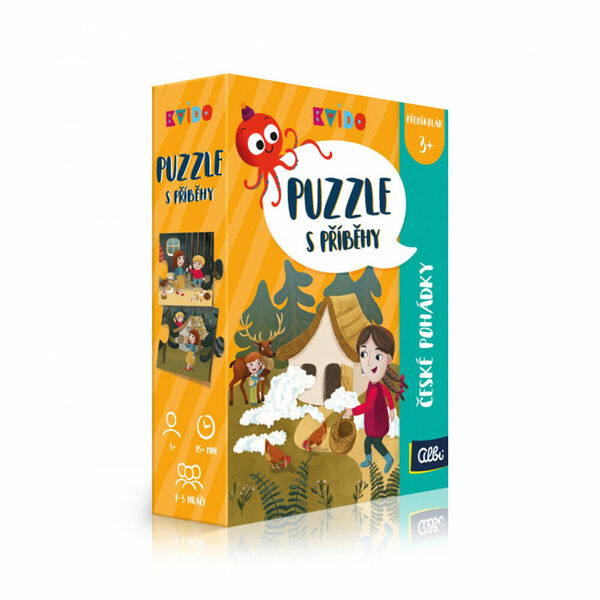 ALBI Kvído puzzle s příběhy české pohádky porovnat ceny