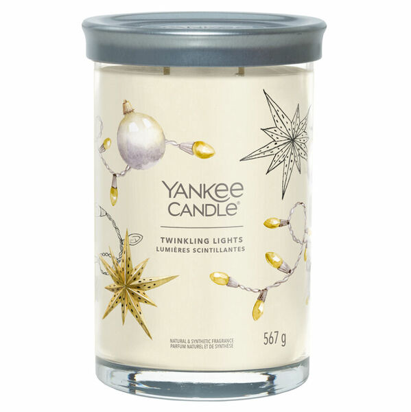 YANKEE CANDLE Signature Tumbler velký Twinkling Lights 567 g porovnat ceny