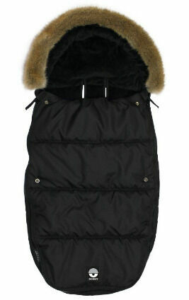 Dooky Footmuff Black Furry DeLuxe vel. L porovnat ceny
