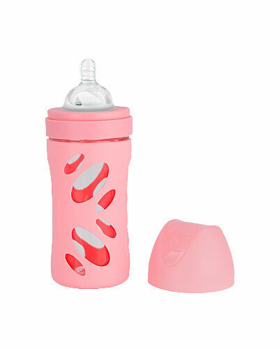 Twistshake Kojenecká láhev Anti-Colic skleňená 260ml Pastelově růžová porovnat ceny