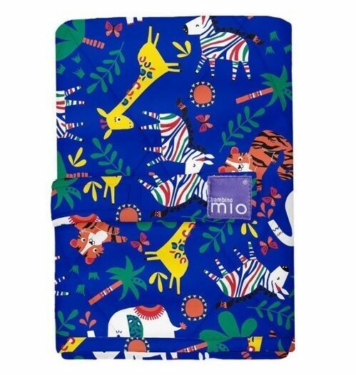 Bambino Mio přebalovací podložka 60x43 Safari Celebration Blue porovnat ceny
