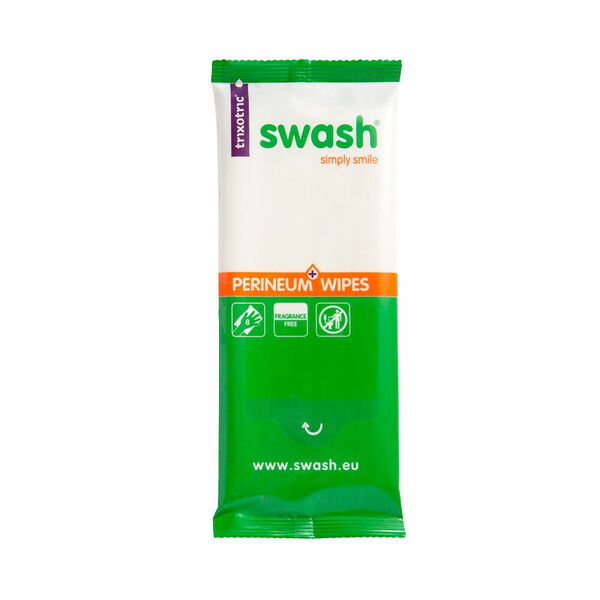 Swash Perineum+ Ubrousky pro očistu a ochranu a obnovu pokožky při inkontinenci bez vůně 8ks porovnat ceny