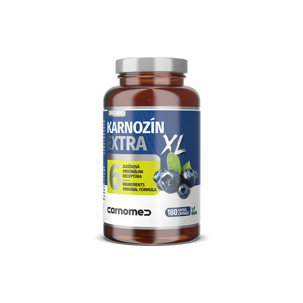 Carnomed Karnozín Extra XL 180 kapslí porovnání ceny