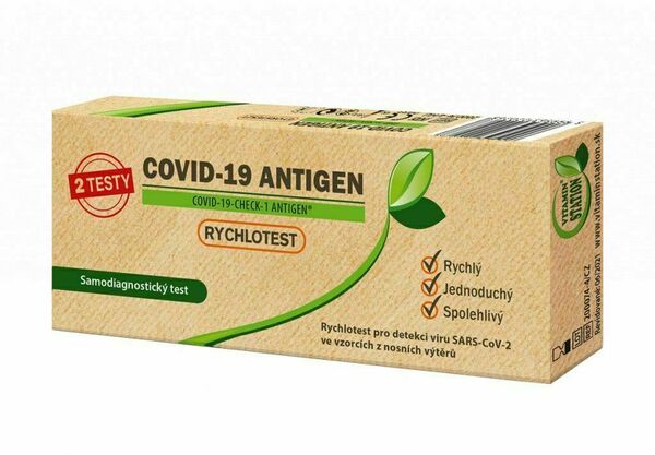 Vitamin Station  VS Rychlotest COVID-19 ANTIGEN 2ks porovnat ceny