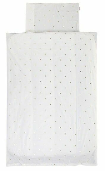 Childhome Dětské povlečení 2dílné Jersey Gold Dots porovnat ceny