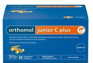 Orthomol junior C plus lesní plody 30 dávek porovnat ceny