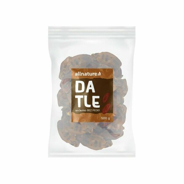 Allnature Datle vypeckované 500g porovnat ceny