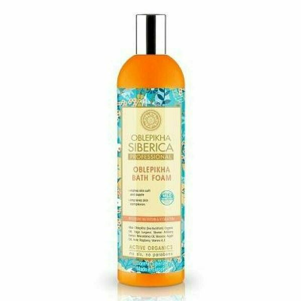 NATURA SIBERICA Rakytníková pěna do koupele Intenzivní výživa a hydratace 600 ml porovnat ceny
