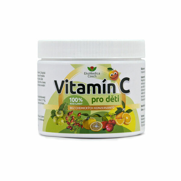 EKOMEDICA Vitamín C pro děti prášek 250 g porovnat ceny