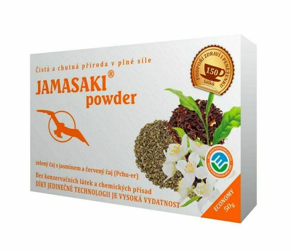 Hannasaki Jamasaki powder sypaný čaj 50 g porovnat ceny