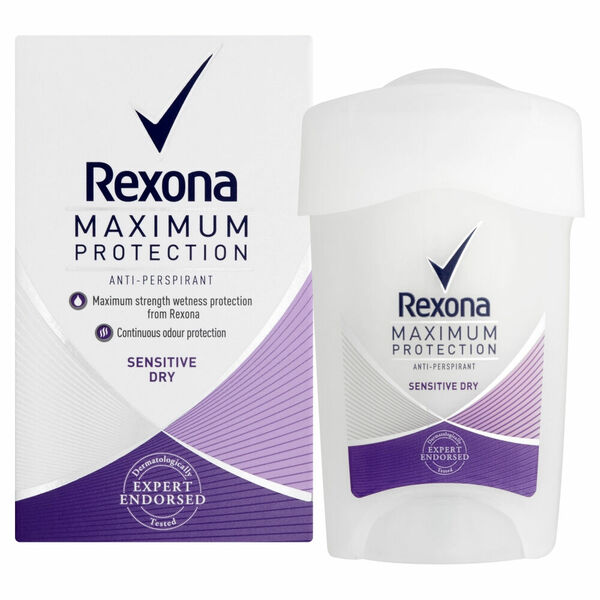REXONA Maximum Protection Tuhý deodorant Sensitive Dry 45 ml porovnat ceny