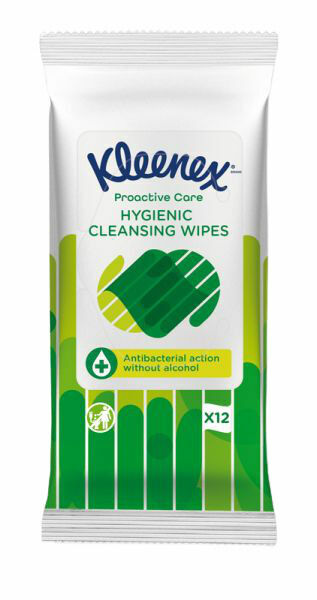 Kleenex® Antibakteriální vlhčené ubrousky 12ks porovnat ceny