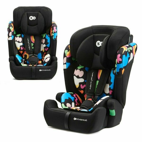 Kinderkraft Autosedačka Comfort up i-size Happy shapes (76-150 cm) porovnat ceny