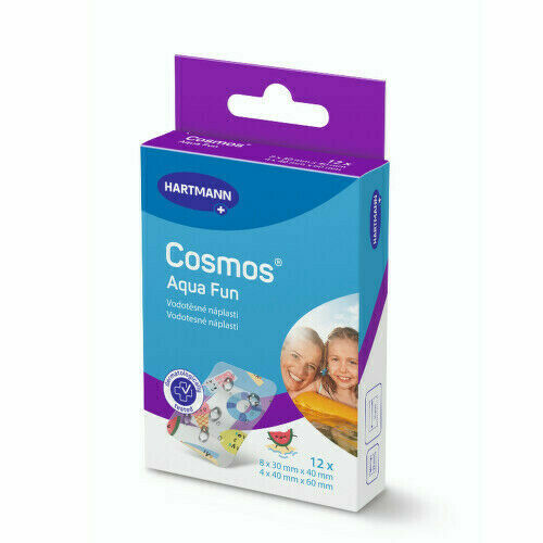 Cosmos náplast do vody Aqua Fun 2 velikosti 12ks porovnat ceny