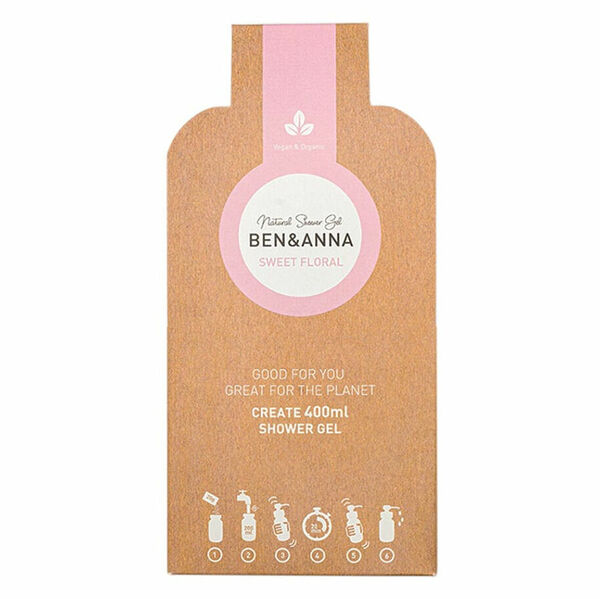 BEN & ANNA Sweet Floral Sprchový gel v zrníčkách 2 × 20 g porovnat ceny