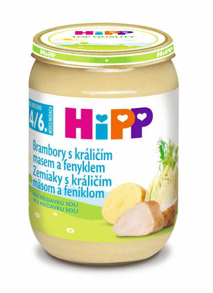 Hipp BABY MENU BIO Brambory s králičím masem a fenyklem 190 g porovnat ceny