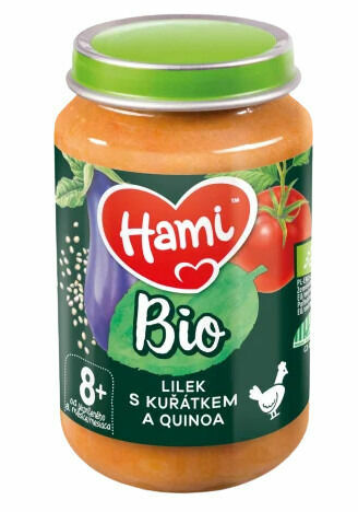 Hami BIO masozeleninový příkrm Lilek s kuřátkem a quinoa 190g, 8+ porovnat ceny