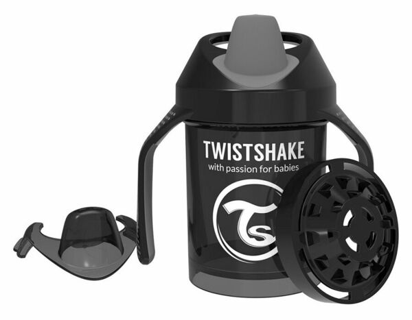 Twistshake  Hrnek učicí 230ml 4+m Černá porovnat ceny