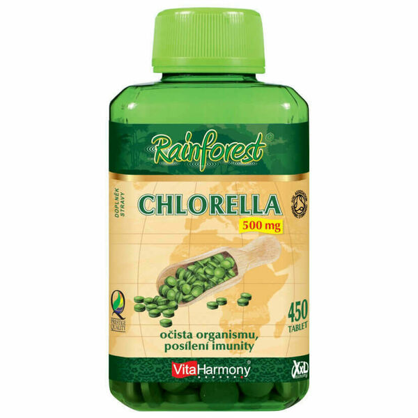 VitaHarmony Chlorella XXL economy 500mg, 450 tbl porovnat ceny