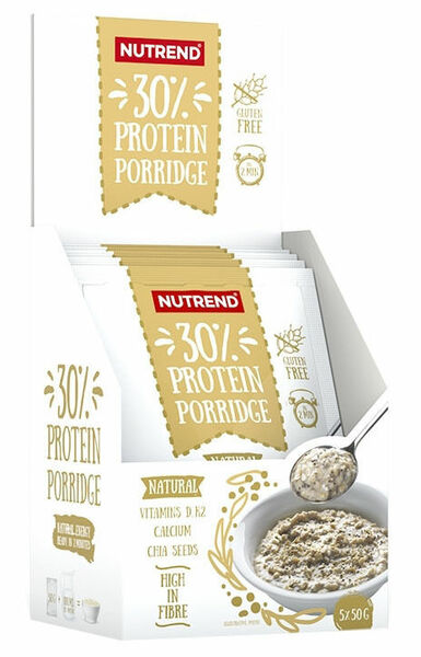 Nutrend  PROTEIN PORRIDGE, 5 x 50 g, natural porovnat ceny