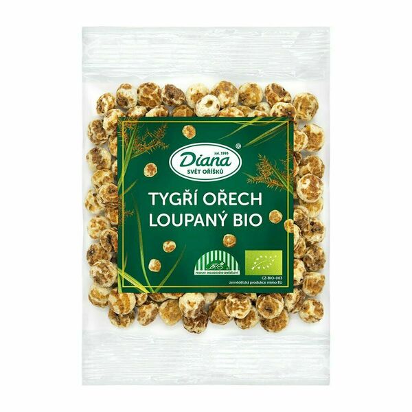 Diana Company Tygří ořech loupaný BIO 100g porovnat ceny