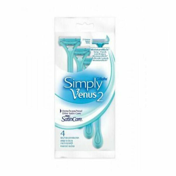 GILLETTE Simply Venus2 holítko 4 ks porovnat ceny