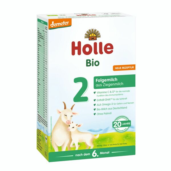 Holle Bio dětská mléčná výživa na bázi kozího mléka 2 pokračovací formule 400 g porovnat ceny