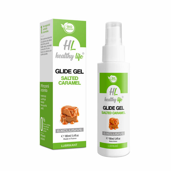 Healthy life Lubrikant Glide Gel Slaný karamel 100 ml porovnat ceny