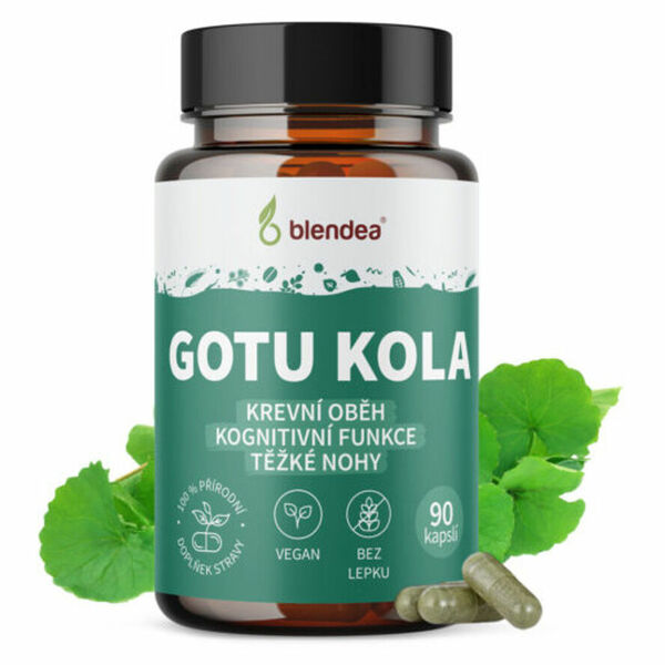 BLENDEA Gotu kola 90 kapslí porovnat ceny