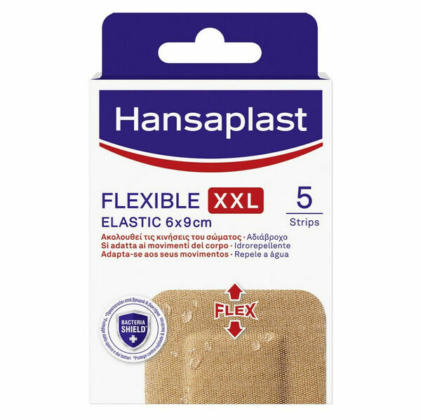 Hansaplast Flexible Xxl Elast.náplast 6x9cm 5ks porovnat ceny