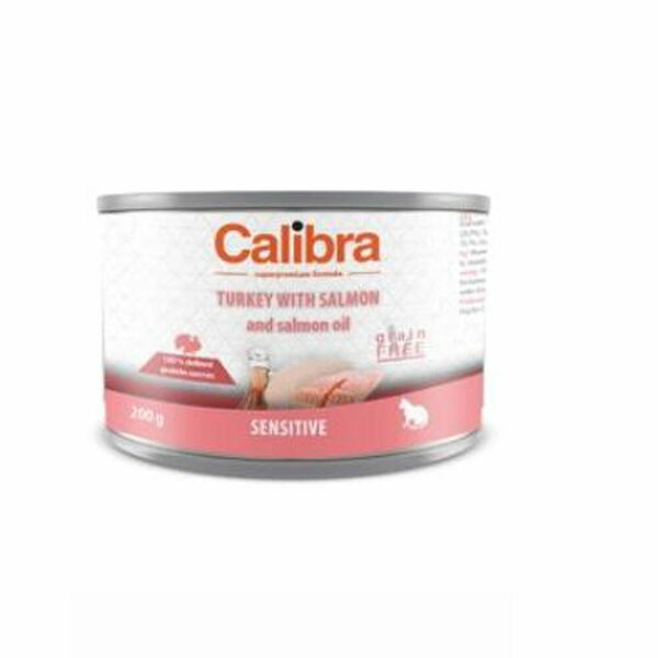 CALIBRA Cat Sensitive krůta a losos konzerva pro kočky 200 g porovnat ceny