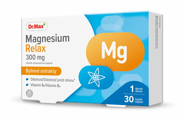 Dr.Max Magnesium Relax 30 kapslí porovnat ceny