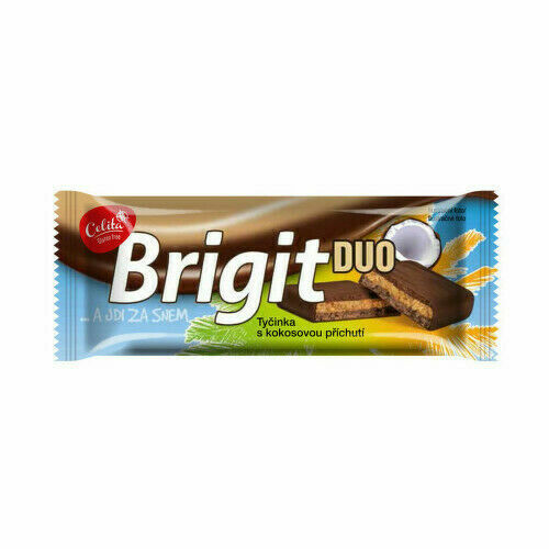 Brigit DUO - tyčinka s kokosovou příchutí 90g porovnat ceny