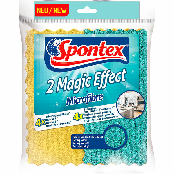 SPONTEX Magic Effect Utěrka z mikrovlákna 2 kusy porovnat ceny