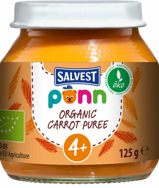 Salvest Ponn BIO Mrkvové pyré 125 g porovnat ceny
