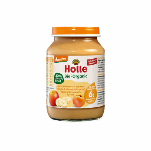 Holle Bio Jablko a banán s meruňkami 190 g porovnat ceny