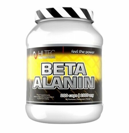 HiTec Nutrition Beta Alanin 200 kapslí porovnat ceny