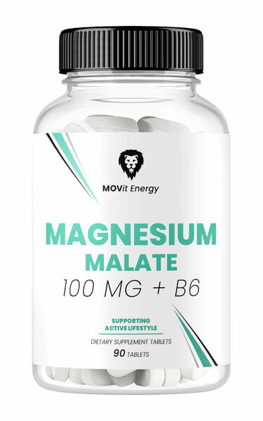 MOVit Energy Magnesium malate 100 mg + B6, 90 tablet porovnat ceny