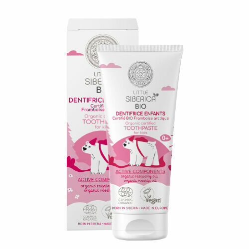 Natura Siberica  Little Siberica Zubní pasta pro děti "Arktická malina" 60g porovnat ceny
