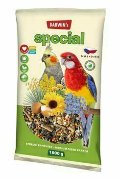 Darwin S Střední Papoušek Special 1kg porovnat ceny