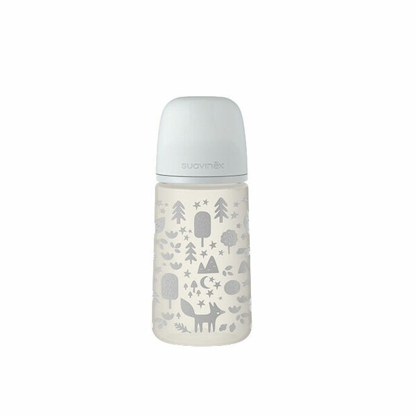 Suavinex Kojenecká láhev M fox stříbrná 270ml porovnat ceny