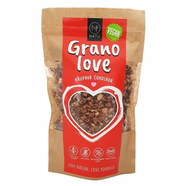 NATU Granola Křupavá čokoláda 300 g porovnat ceny