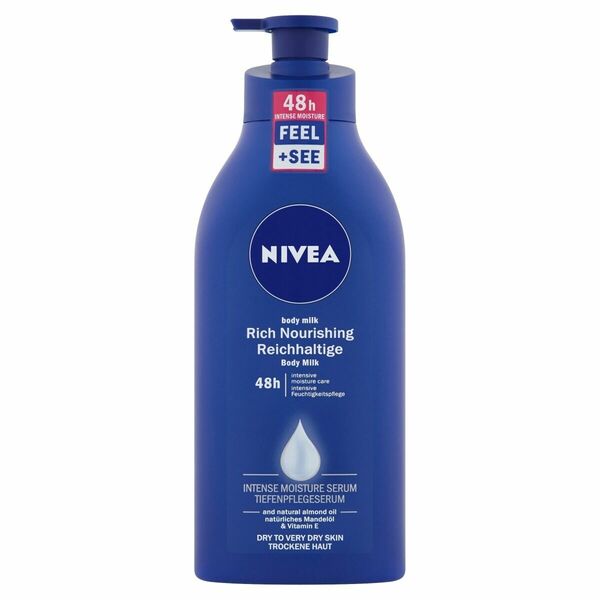 Nivea Body Milk výživné tělové mléko 625 ml porovnat ceny