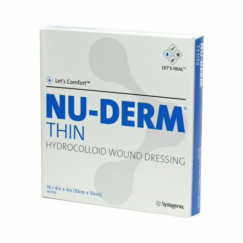 NU-DERM krytí hydrokoloid.Thin 10x10cm 10ks porovnat ceny