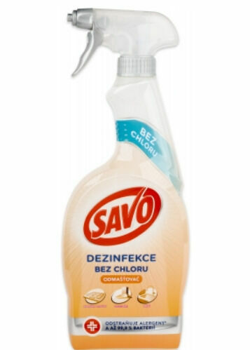 Savo Bez chloru Odmašťovač sprej 700 ml porovnat ceny