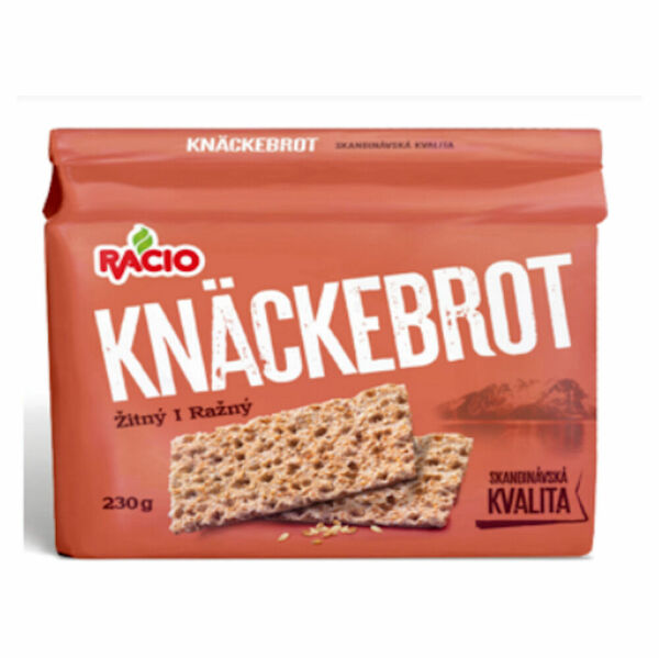 RACIO knäckebrot žitný 230 g porovnat ceny